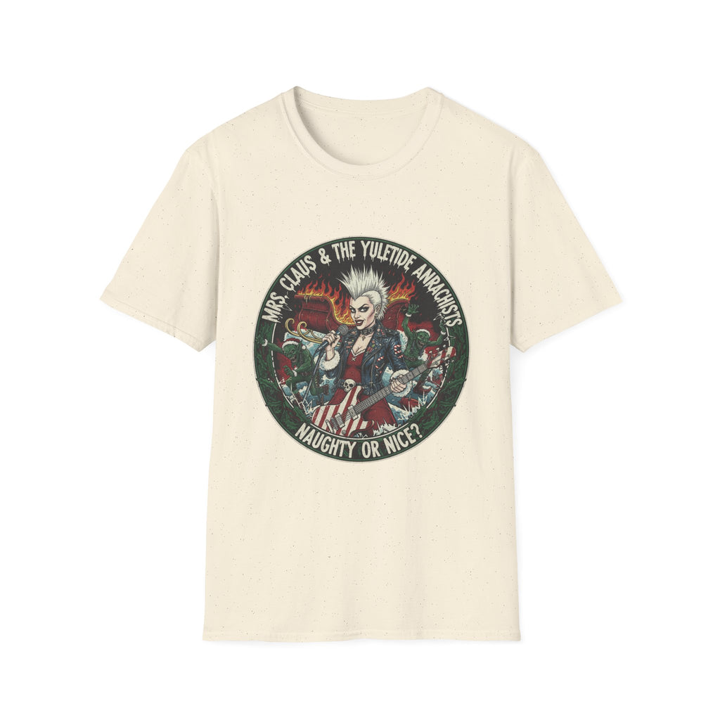 MRS. CLAUS AND YULETIDE ANARCHISTS! T-Shirt