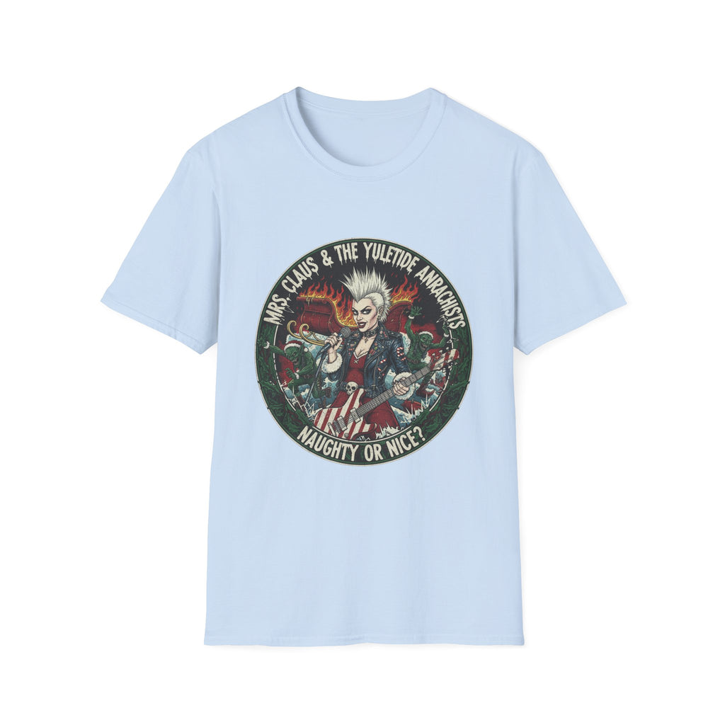 MRS. CLAUS AND YULETIDE ANARCHISTS! T-Shirt
