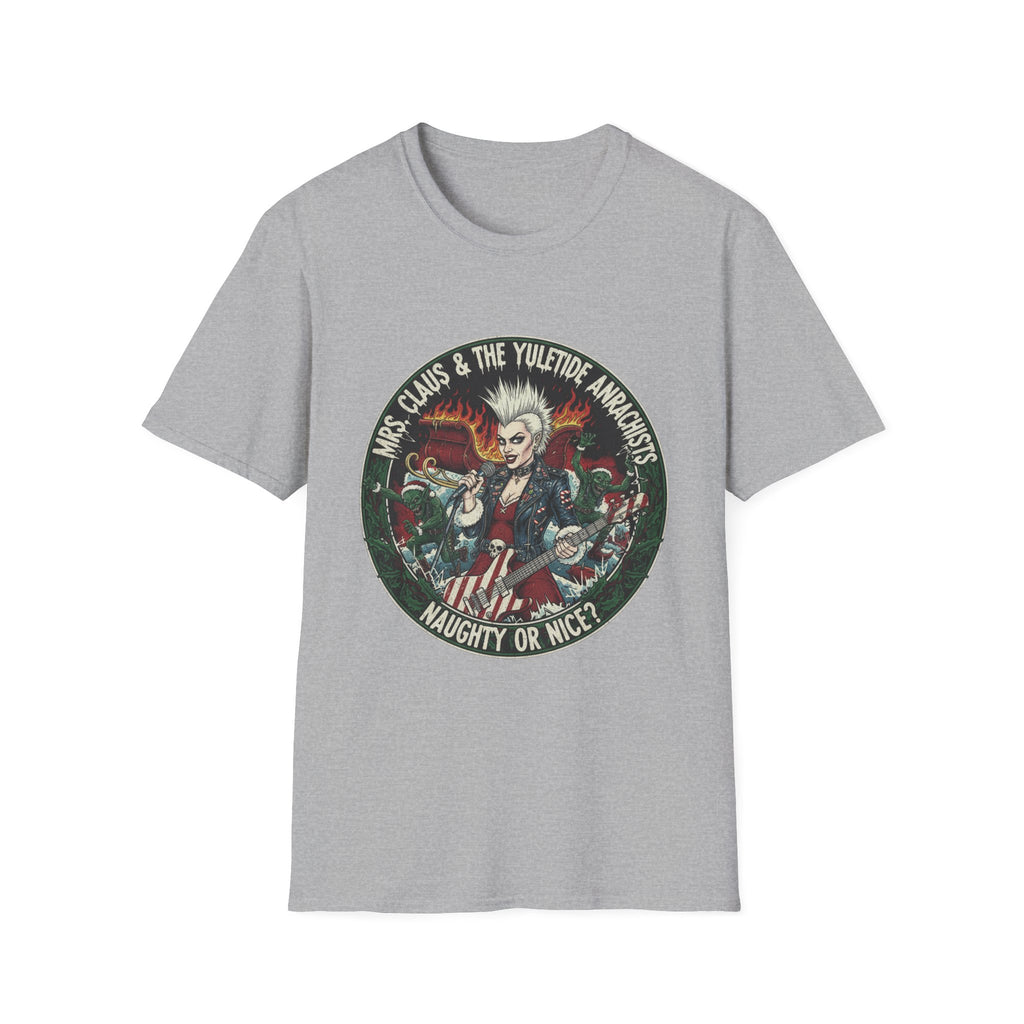 MRS. CLAUS AND YULETIDE ANARCHISTS! T-Shirt