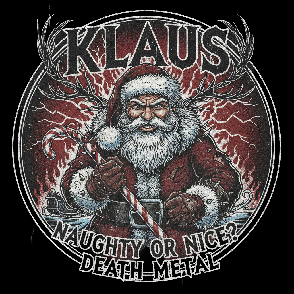 KLAUS NAUGHTY OR NICE! T-Shirt
