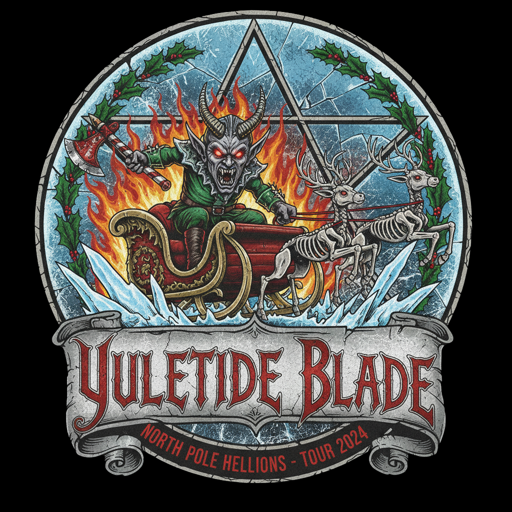 YULETIDE BLADE! T-Shirt