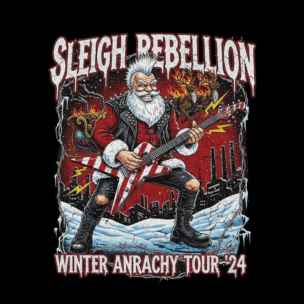 SLEIGH REBELLION! T-Shirt