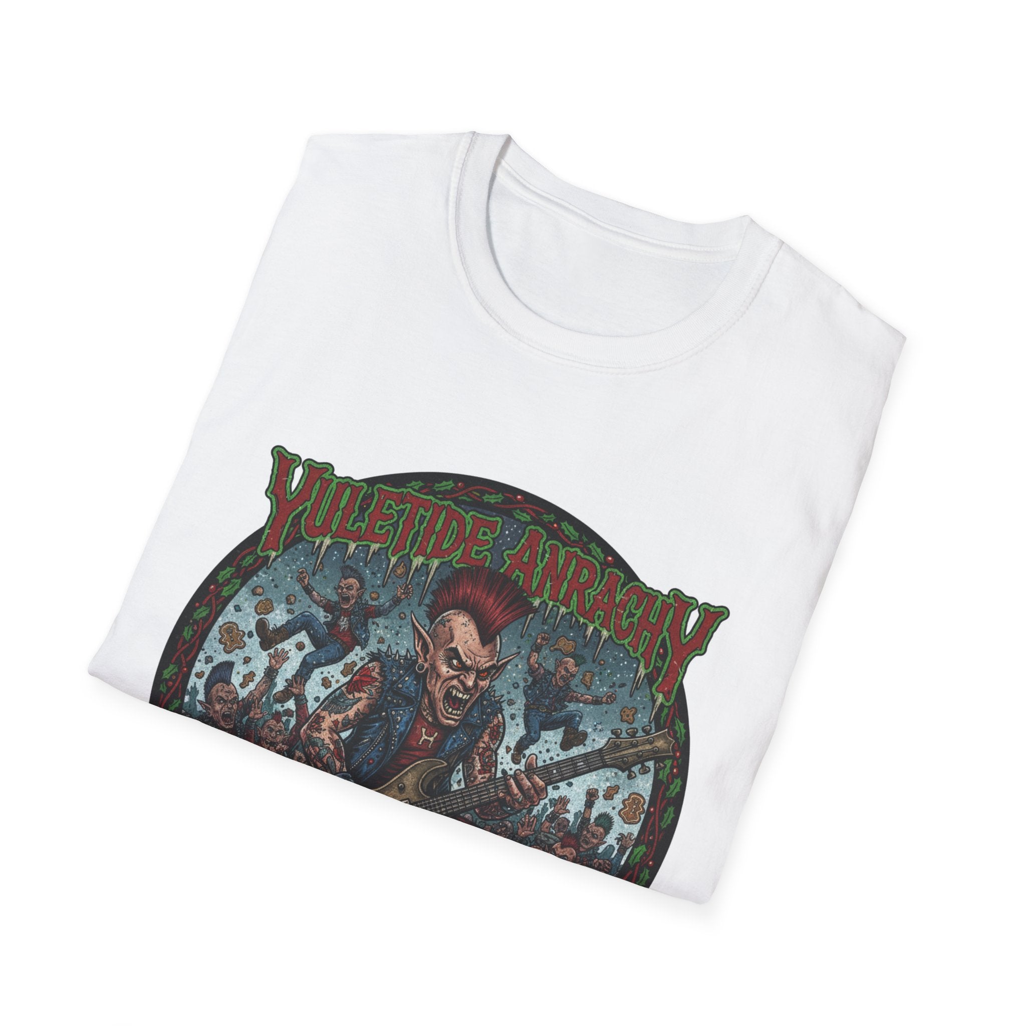 YULETIDE ANARCHY NO PRESENTS JUST PITS! T-Shirt