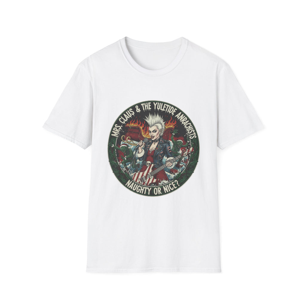 MRS. CLAUS AND YULETIDE ANARCHISTS! T-Shirt