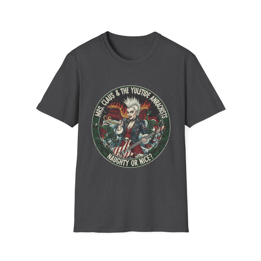 MRS. CLAUS AND YULETIDE ANARCHISTS! T-Shirt