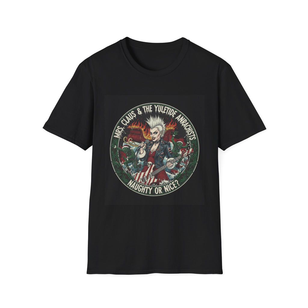 MRS. CLAUS AND YULETIDE ANARCHISTS! T-Shirt