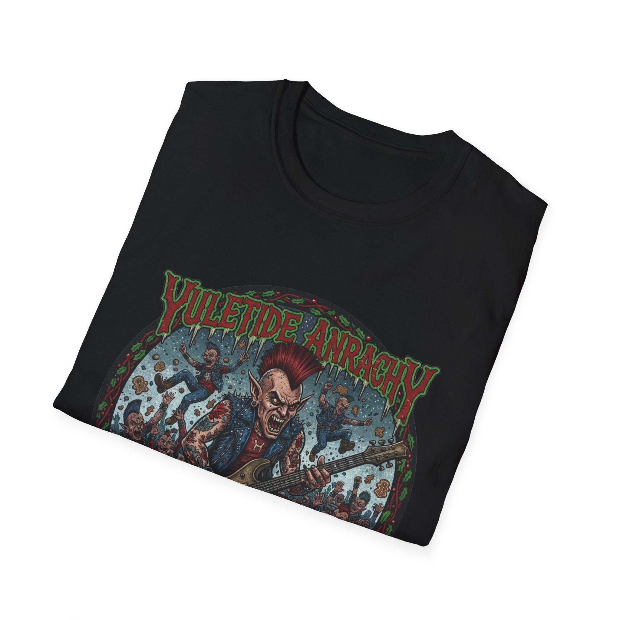YULETIDE ANARCHY NO PRESENTS JUST PITS! T-Shirt
