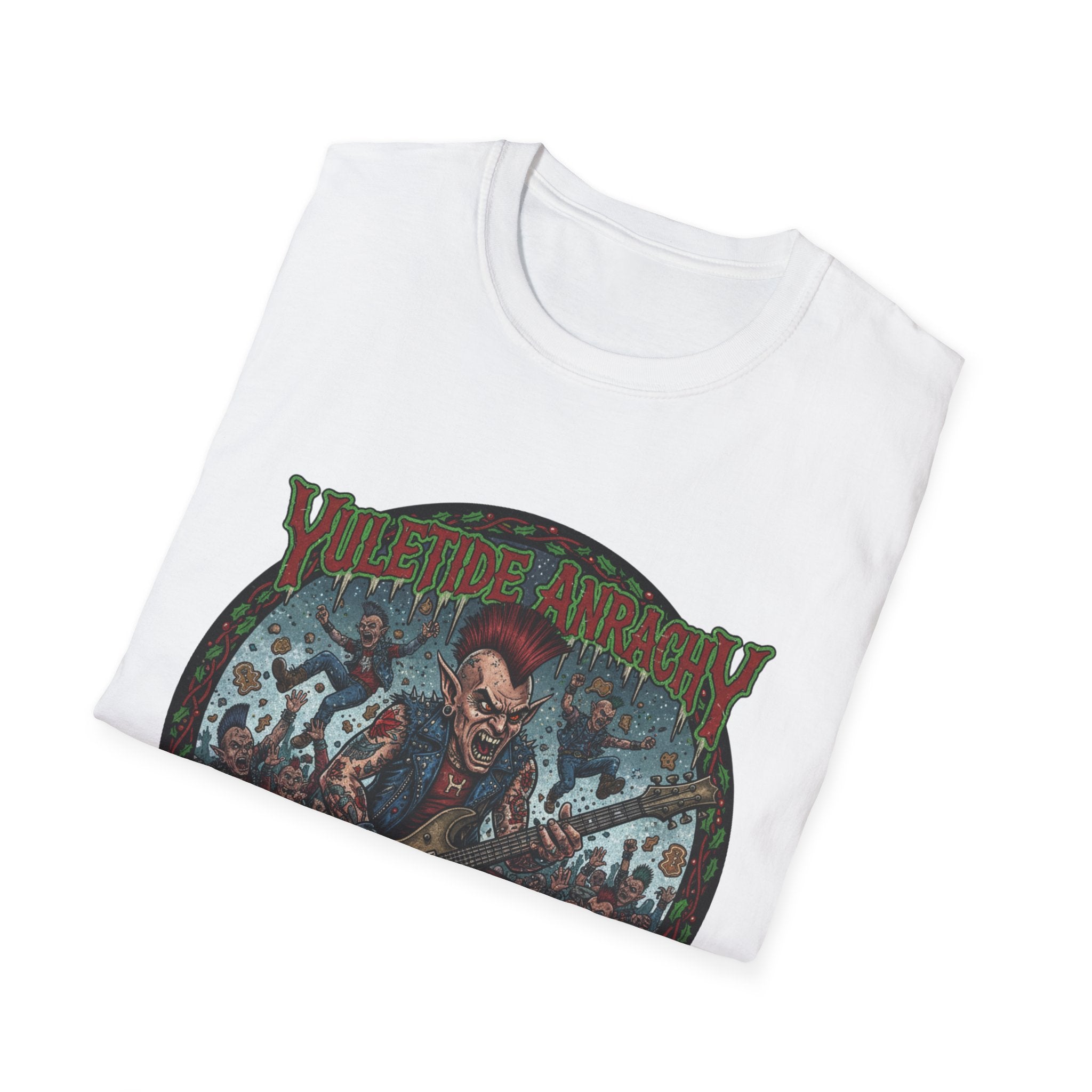 YULETIDE ANARCHY NO PRESENTS JUST PITS! T-Shirt